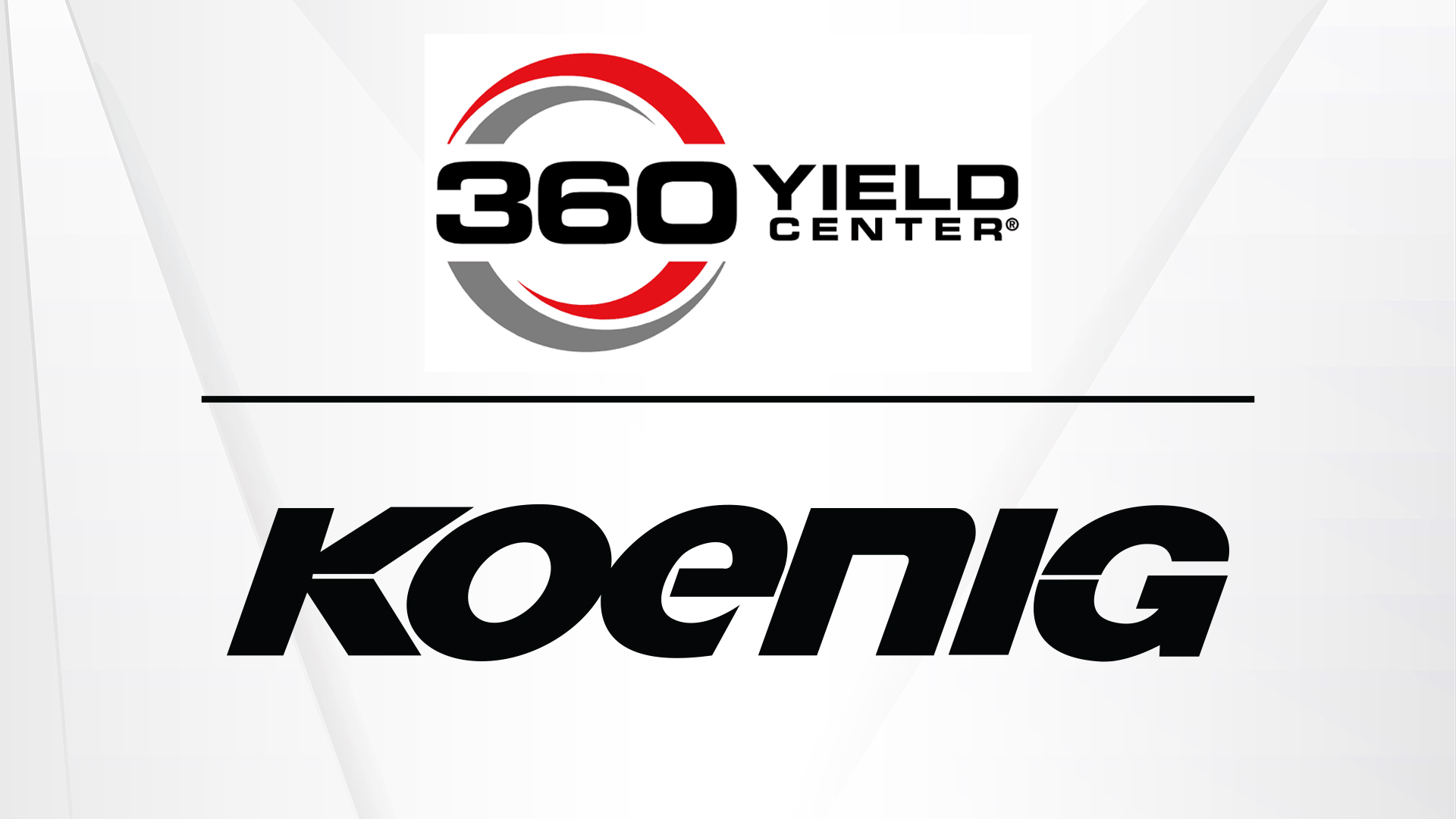 360 Yield Center and Koenig Equipment logos