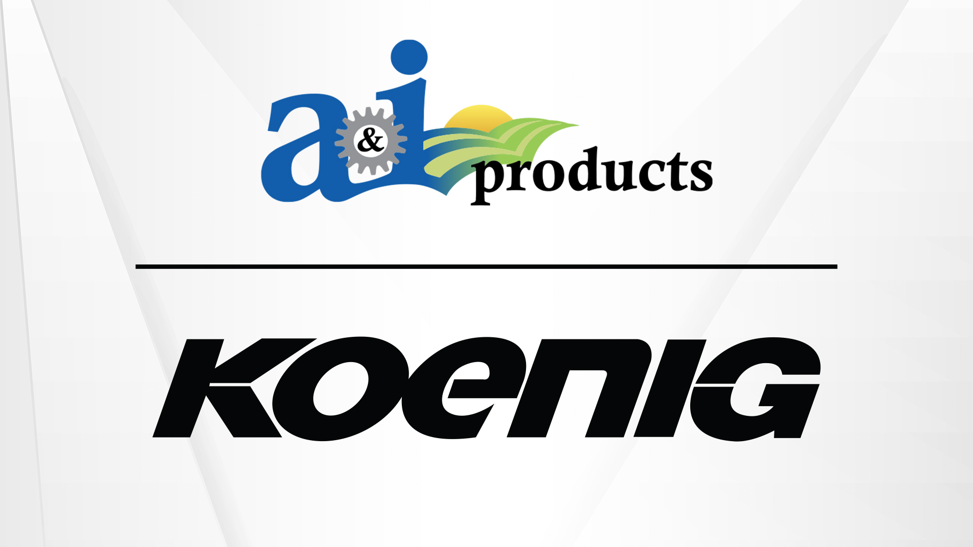 A&I Products and Koenig Equipment logos