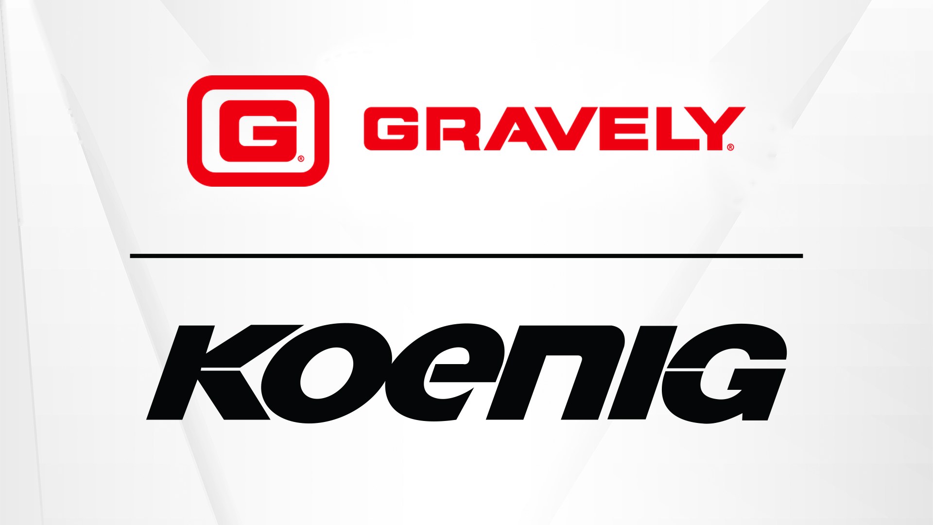 Gravely and Koenig Equipment logos