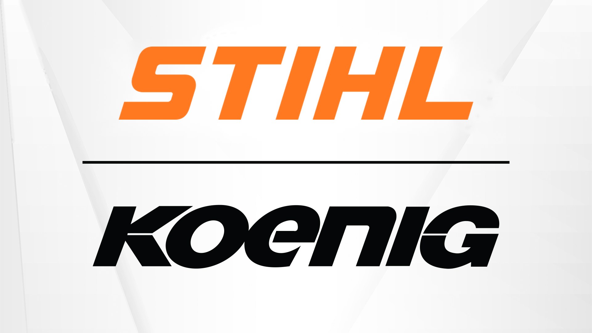 STIHL and Koenig Equipment logos