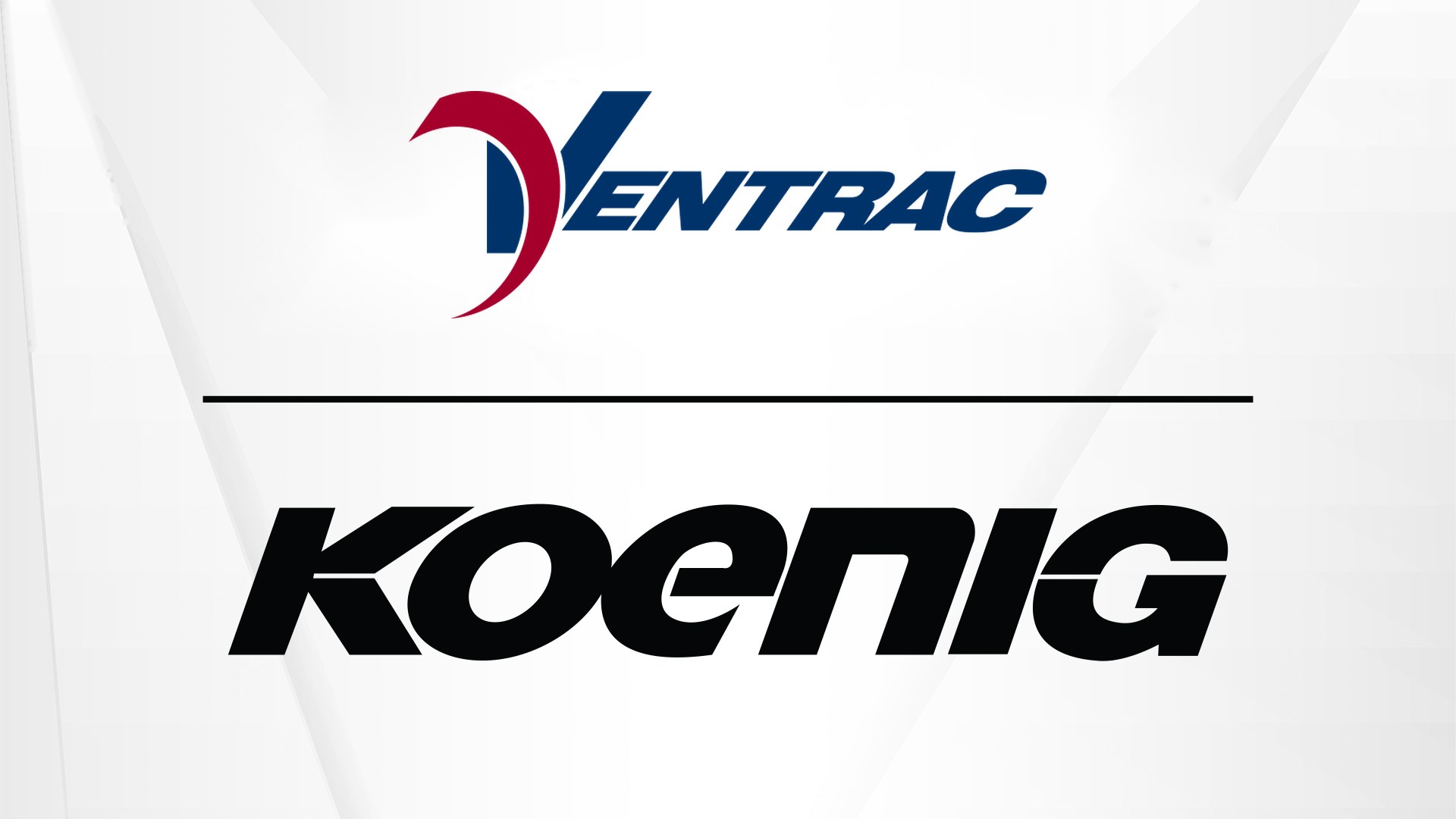 Ventrac and Koenig Equipment logos