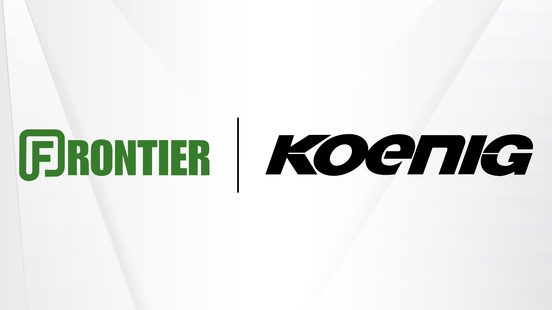 Frontier and Koenig Equipment logos