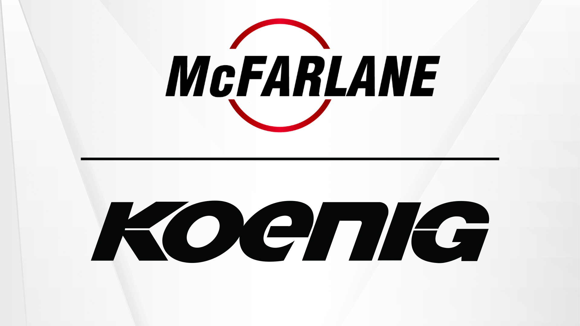 McFarlane and Koenig Equipment logos