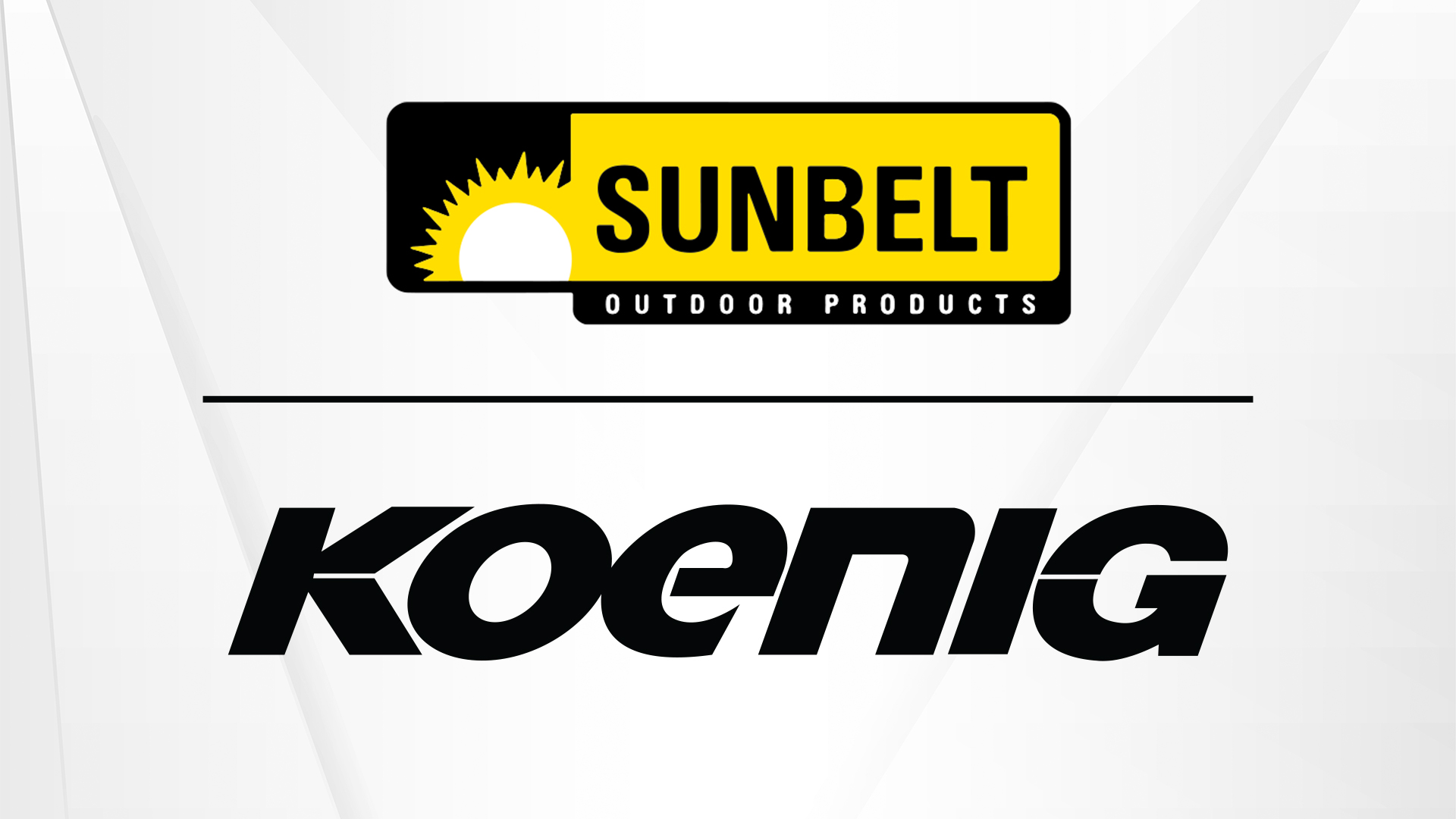 Sunbelt and Koenig Equipment logos