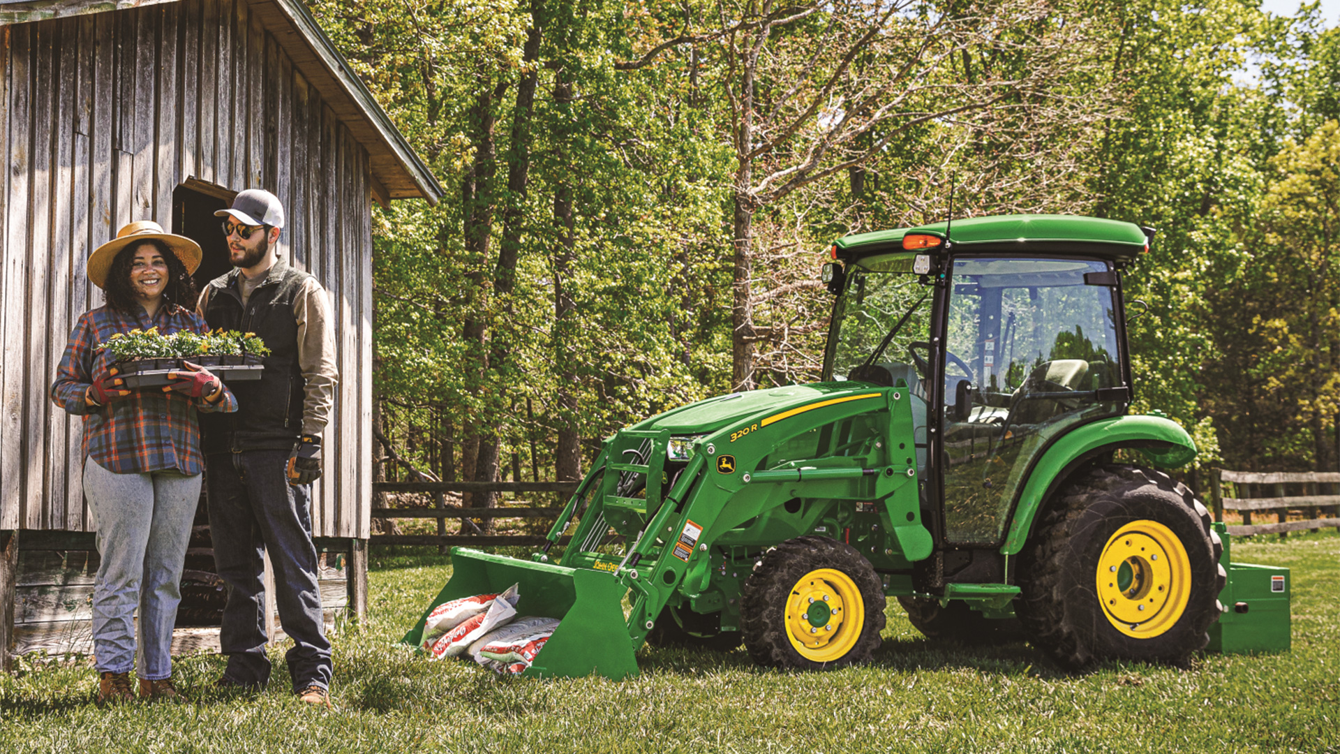 John Deere 3 Series Compact Tractors