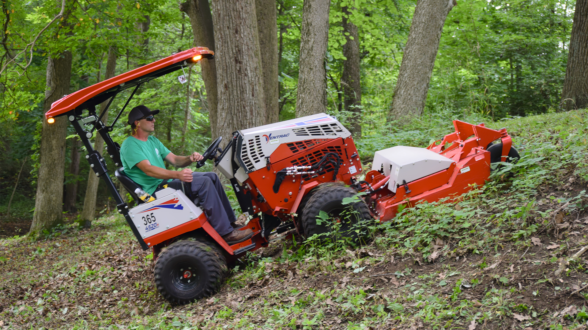 Ventrac Tractor Commercial Equipment Hillsides and Slopes