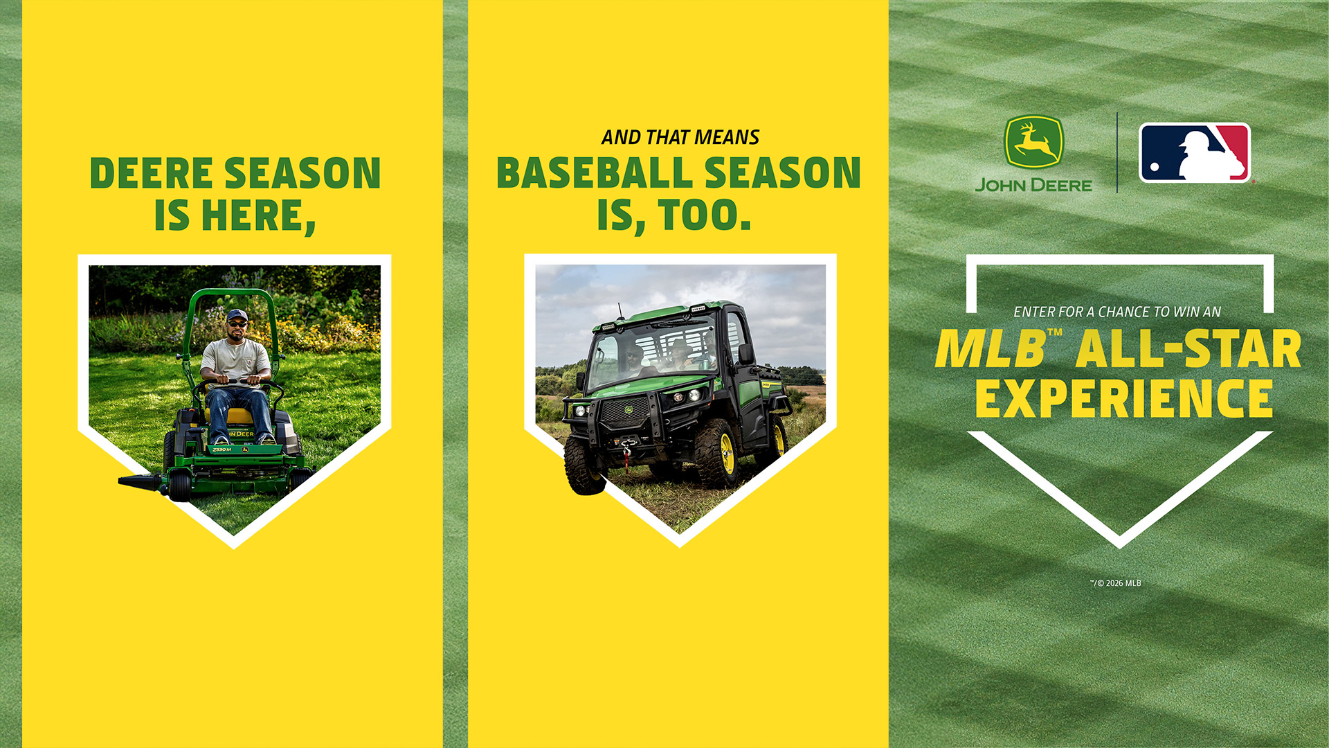 Deere Season John Deere and MLB