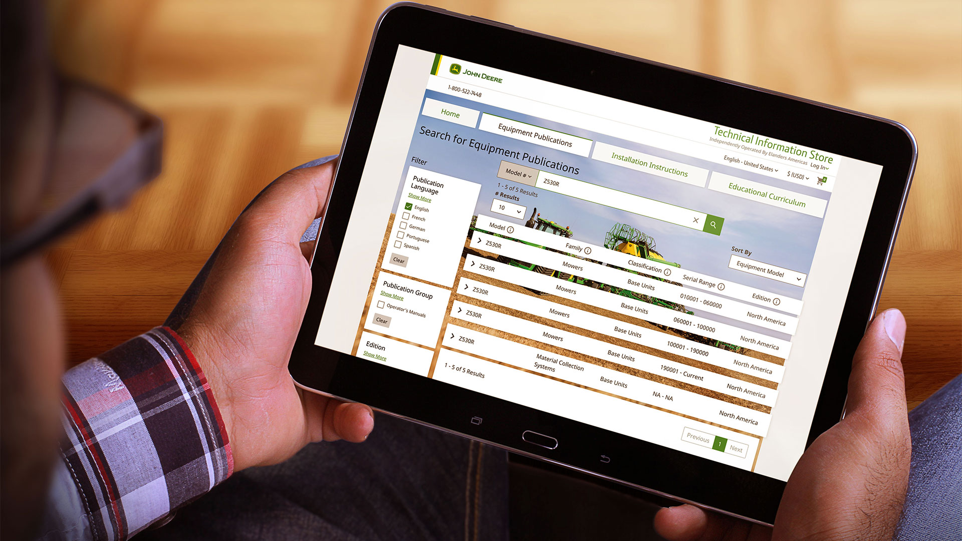 John Deere Publications by Model