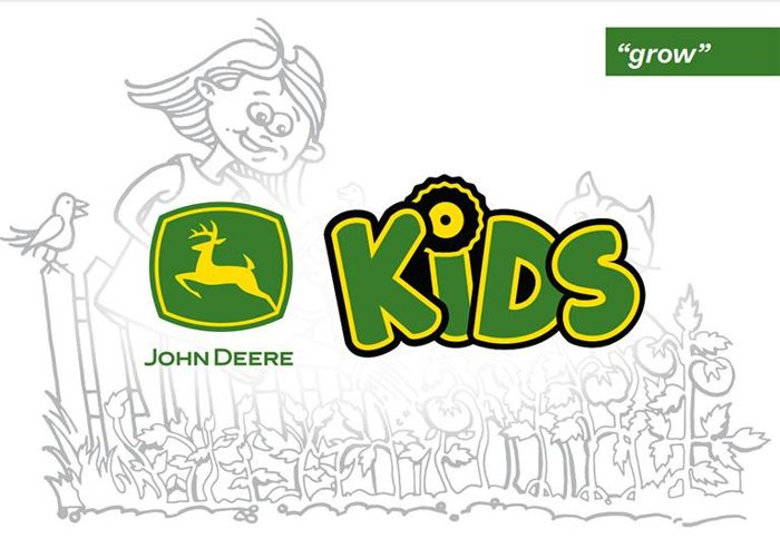 Grow Activity Book printable from John Deere