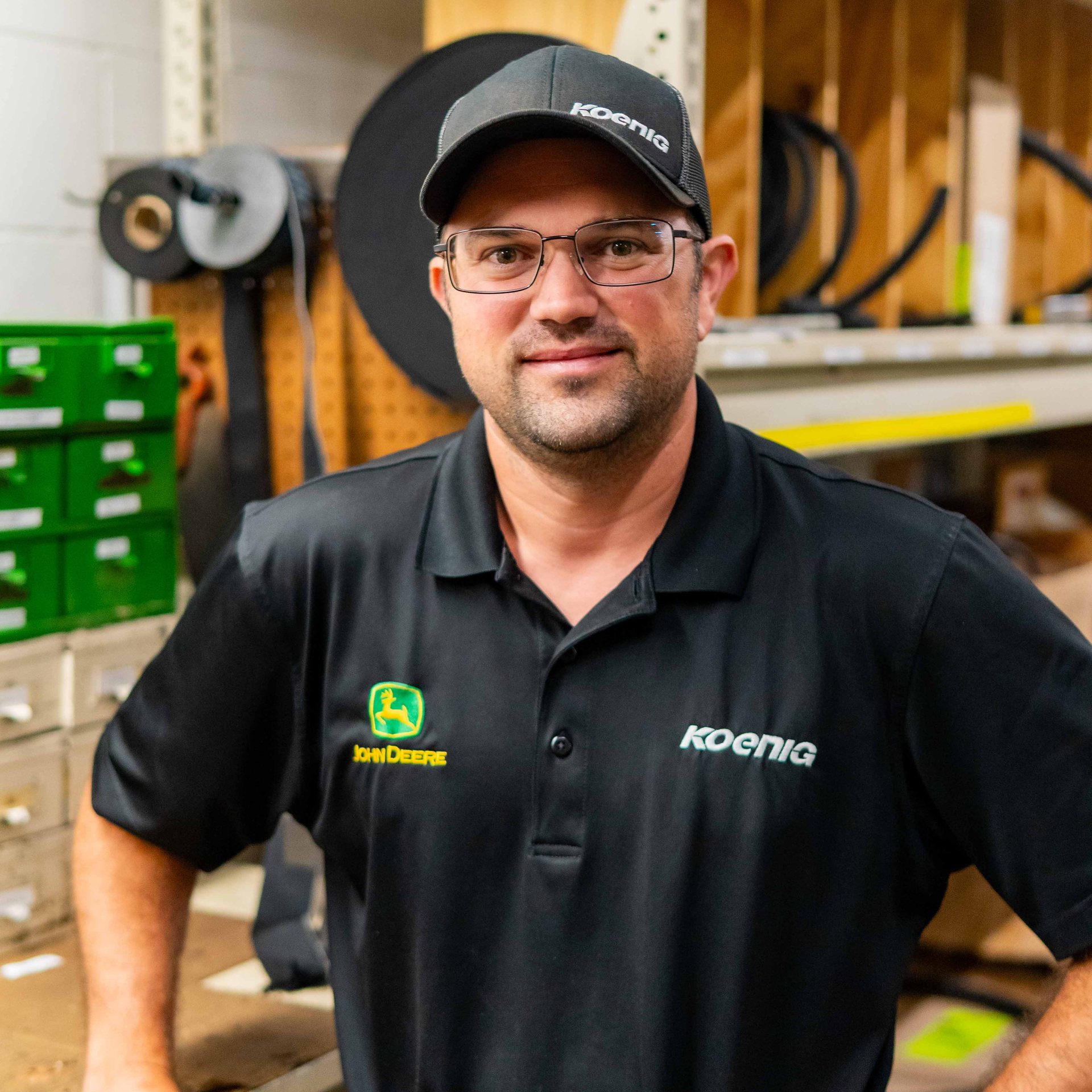 Jon Adcox, Parts Manager, Koenig Equipment John Deere