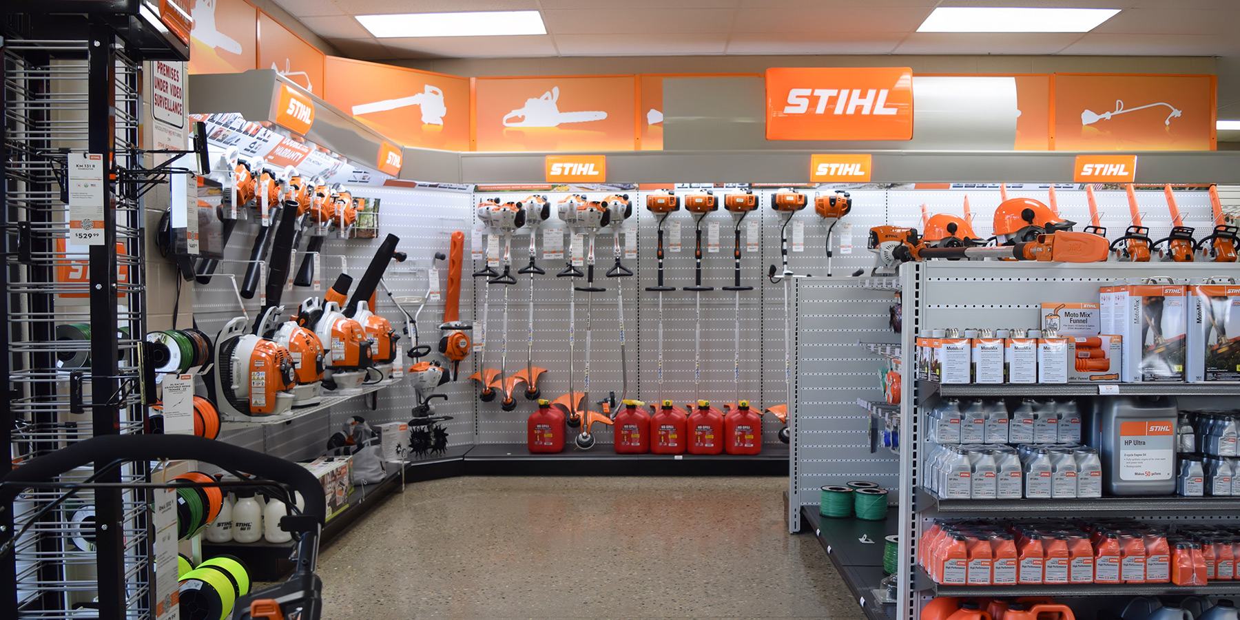 Koenig Tipp City STIHL display