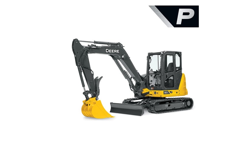 Studio image of a 60 P Tier Excavator