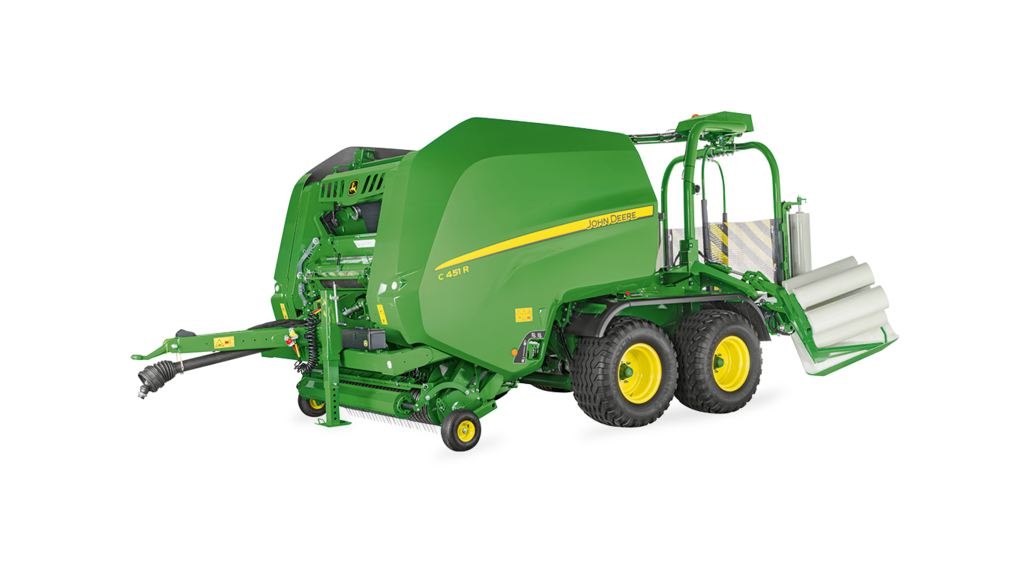 C451R baler on a white background