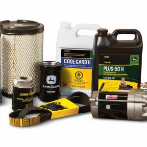 studio image of John Deere parts and filters